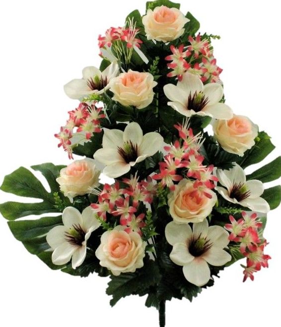 RAMO ENCARADO ROSA MAGNOLIA (64CM) COLOR: SALMÓN REF: 6271 SAL PRECIO: 5,50€ RAMO ENCARADO ROSA MAGNOLIA (64CM) COLOR: SALMÓN REF: 6271 SAL PRECIO: 5,50€