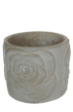 Macetero de cemento redondo (D.13 H.11 cm.) COLOR: Gris PRECIO: 2,60 € Macetero de cemento redondo (D.13 H.11 cm.) COLOR: Gris PRECIO: 2,60 €