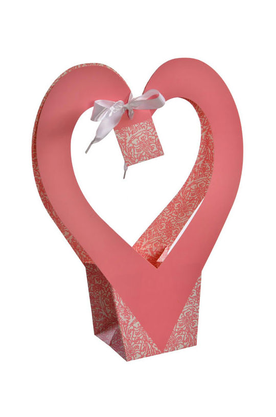 Estructura de corazón. (26x12 H.35 cm.) COLOR: Rosa REF.:8140 PI. PRECIO: 1,25 € Estructura de corazón. (26x12 H.35 cm.) COLOR: Rosa REF.:8140 PI. PRECIO: 1,25 €