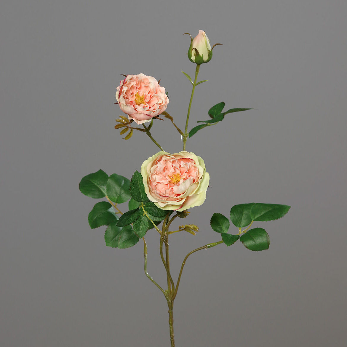 VARA CON DOS ROSAS Y UN CAPULLO (70CM)/ ROSA-VERDE REF: 43542-93 PRECIO: 3,95€ VARA CON DOS ROSAS Y UN CAPULLO (70CM)/ ROSA-VERDE REF: 43542-93 PRECIO: 3,95€