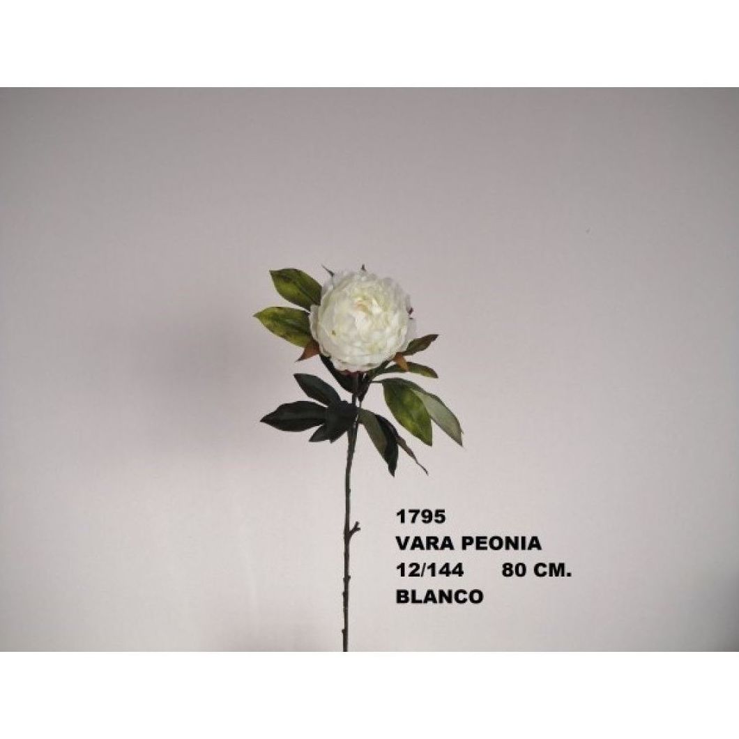 VARA PEONIA (BLANCO) REF: 1795 BLANCO PRECIO: 1,80€ VARA PEONIA (BLANCO) REF: 1795 BLANCO PRECIO: 1,80€