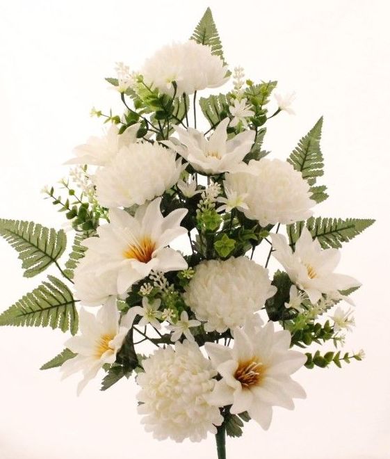 RAMO ENC. MUM GDE + LILUMS. COLOR:BLANCO. REF.:6187. PRECIO: 5,50 € RAMO ENC. MUM GDE + LILUMS. COLOR:BLANCO. REF.:6187. PRECIO: 5,50 €