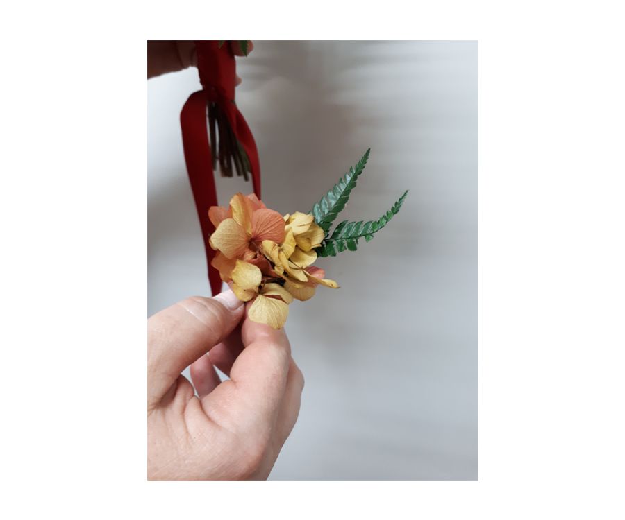 Novio, flor seca Novio, flor seca