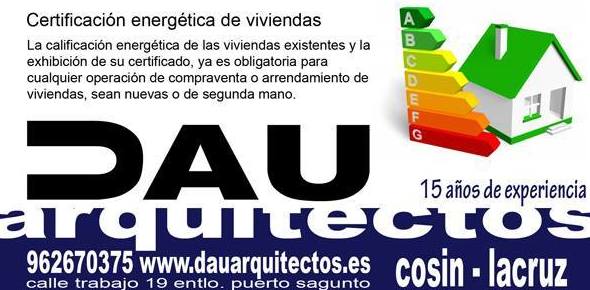 Certificado energético: Servicios de DAU Arquitectos Certificado energético: Servicios de DAU Arquitectos