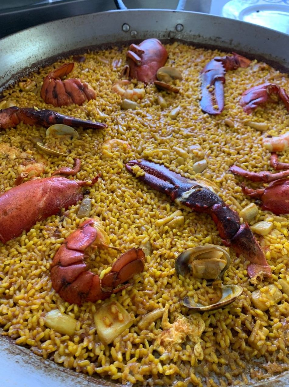 paella de bogavante paella de bogavante