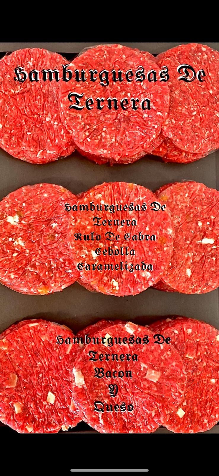 Hamburguesas de ternera Ribaseca Hamburguesas de ternera Ribaseca