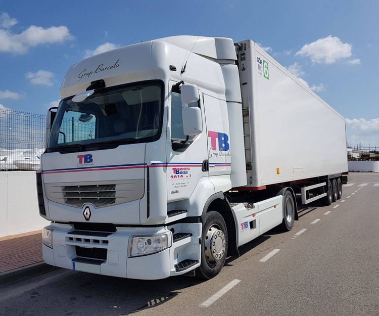 Transporte de mercancías refrigeradas en Baleares