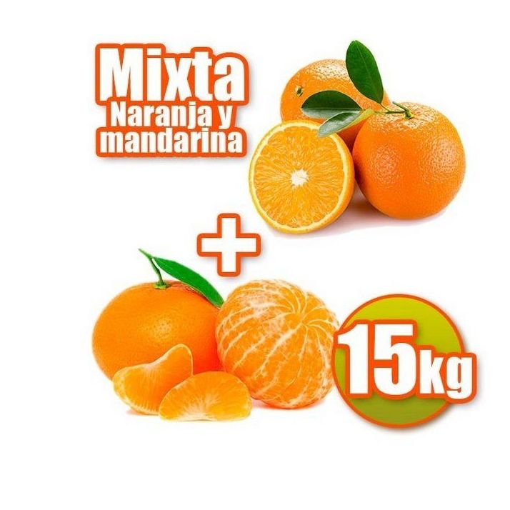 Mixta de mesa y mandarina 15 kg: Productos de Naranjas Julián Mixta de mesa y mandarina 15 kg: Productos de Naranjas Julián