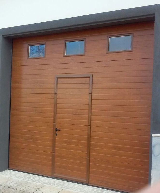 Imitación madera con peatonal Imitación madera con peatonal