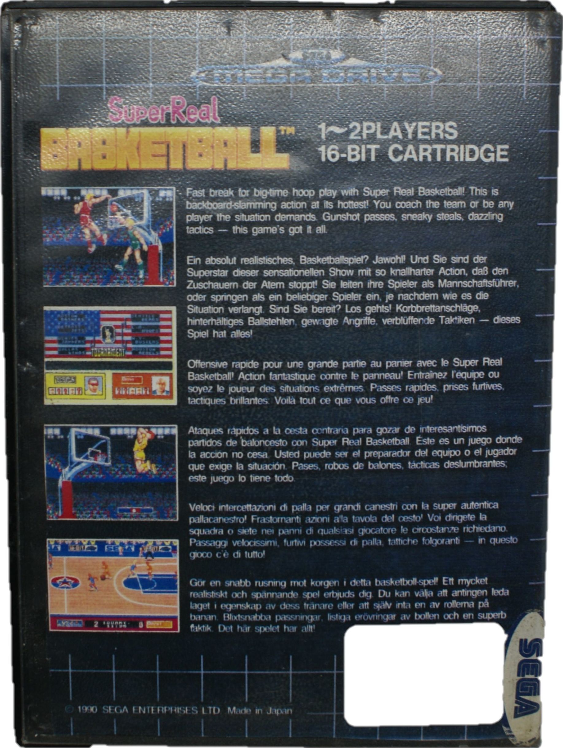 MEGA DRIVE SUPER REAL BABKETBALL: Compra y Venta de Ocasiones La Moneta MEGA DRIVE SUPER REAL BABKETBALL: Compra y Venta de Ocasiones La Moneta