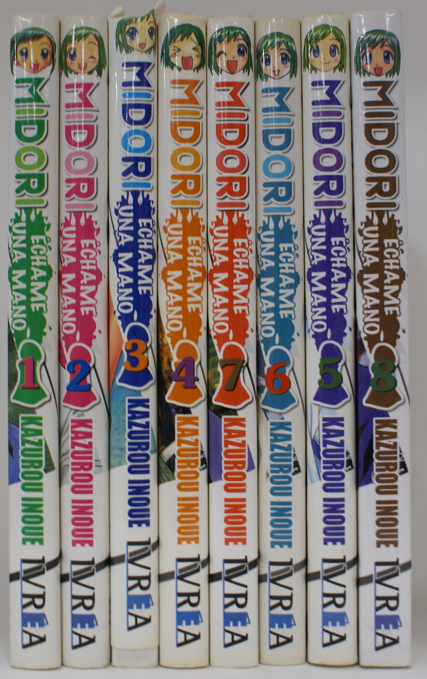 Comic MIDORI "echame una mano" 8-VOL.: Catalogo de Ocasiones La Moneta Comic MIDORI "echame una mano" 8-VOL.: Catalogo de Ocasiones La Moneta