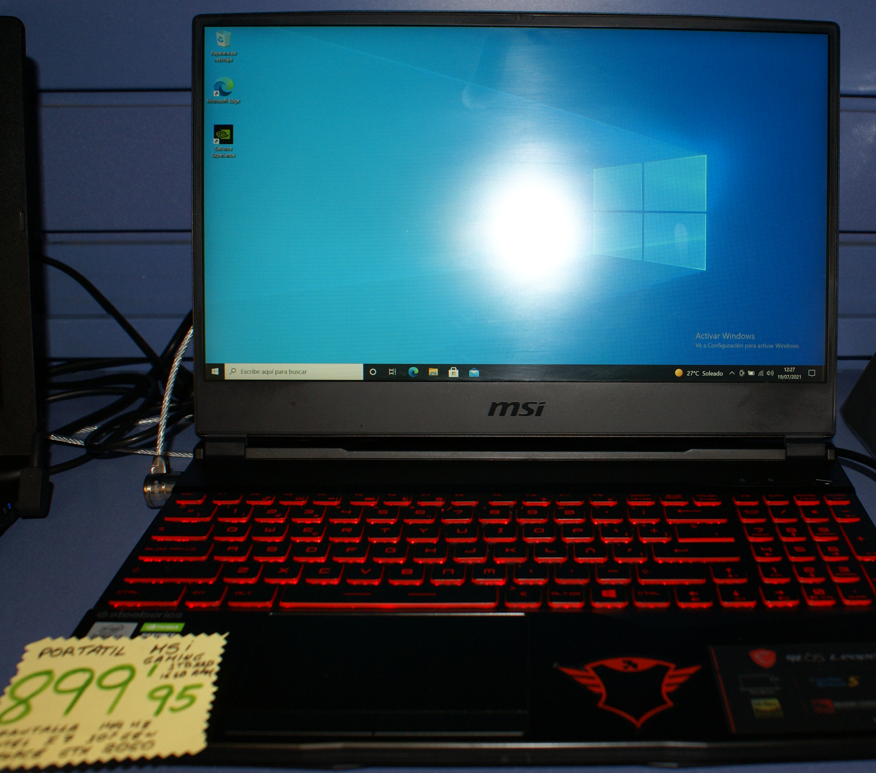 Portatil MSI GAMING: Catalogo de Ocasiones La Moneta Portatil MSI GAMING: Catalogo de Ocasiones La Moneta