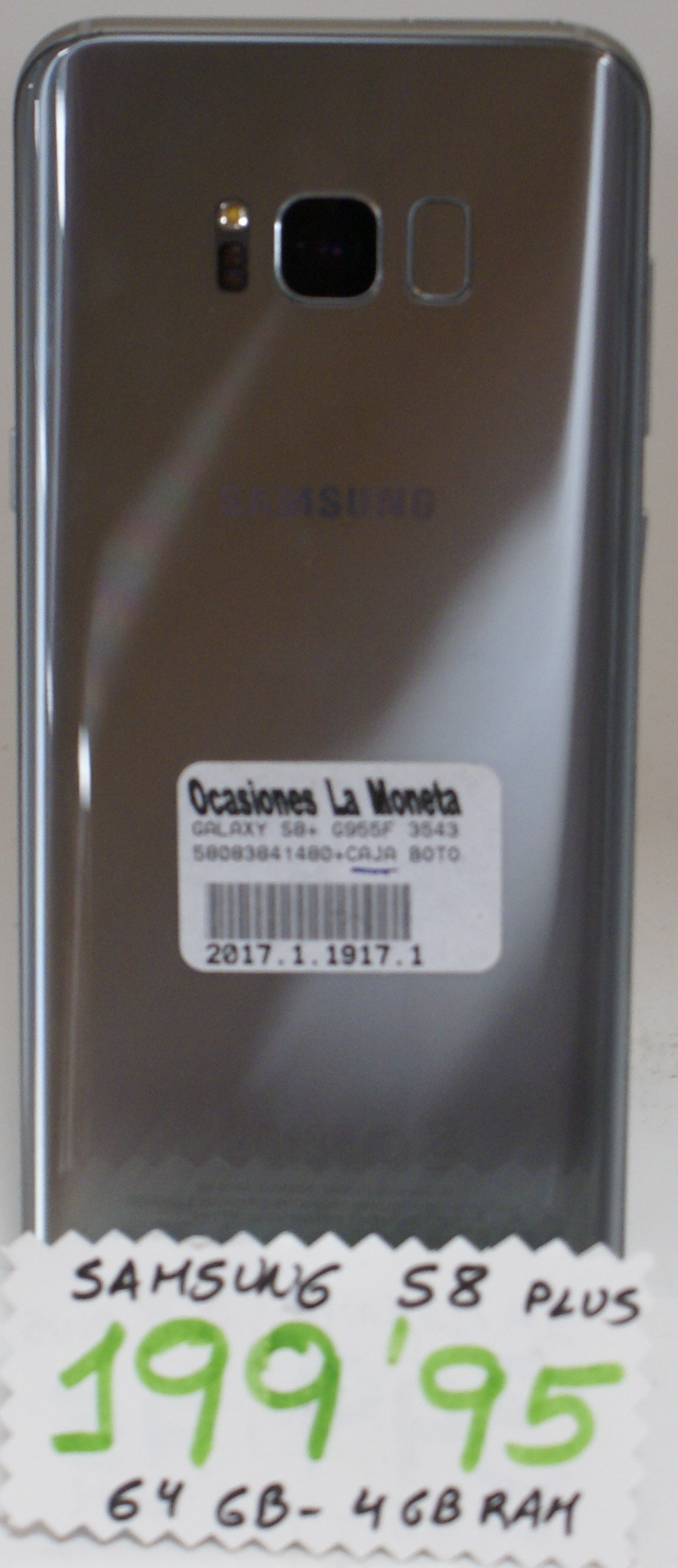 SAMSUNG S8 PLUS: Catalogo de Ocasiones La Moneta SAMSUNG S8 PLUS: Catalogo de Ocasiones La Moneta