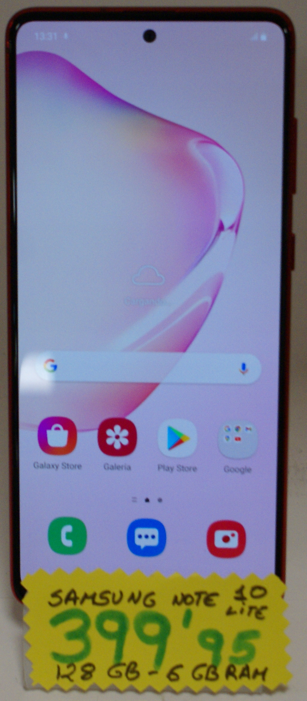 SAMNSUNG NOTE 10 LITE: Catalogo de Ocasiones La Moneta SAMNSUNG NOTE 10 LITE: Catalogo de Ocasiones La Moneta