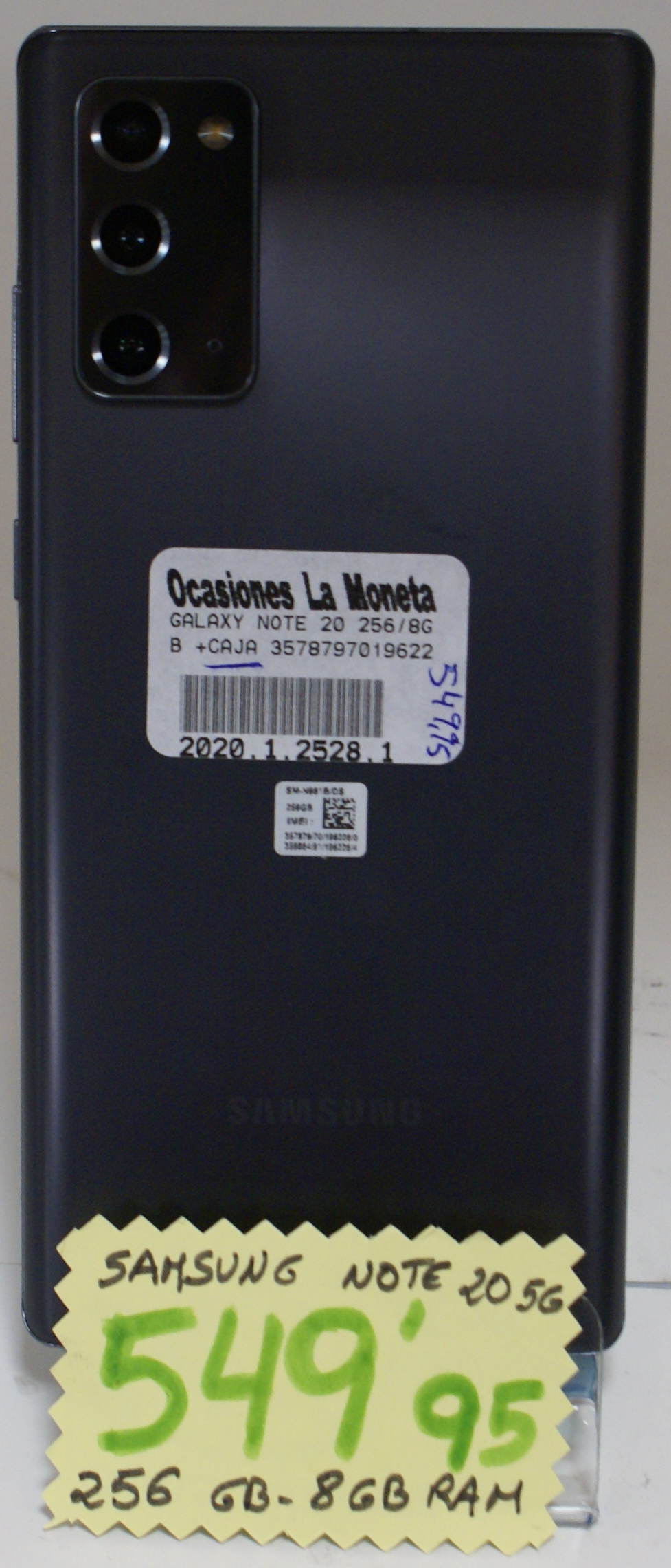 SAMSUNG NOTE 20 5G: Catalogo de Ocasiones La Moneta SAMSUNG NOTE 20 5G: Catalogo de Ocasiones La Moneta
