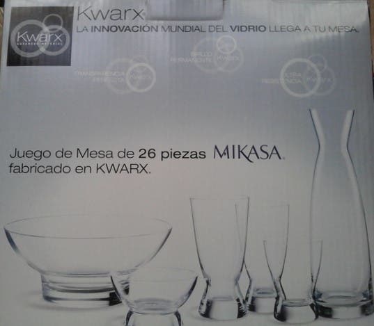 JUEGO DE CRISTALERIA MIKASA: Catalogo de Ocasiones La Moneta JUEGO DE CRISTALERIA MIKASA: Catalogo de Ocasiones La Moneta