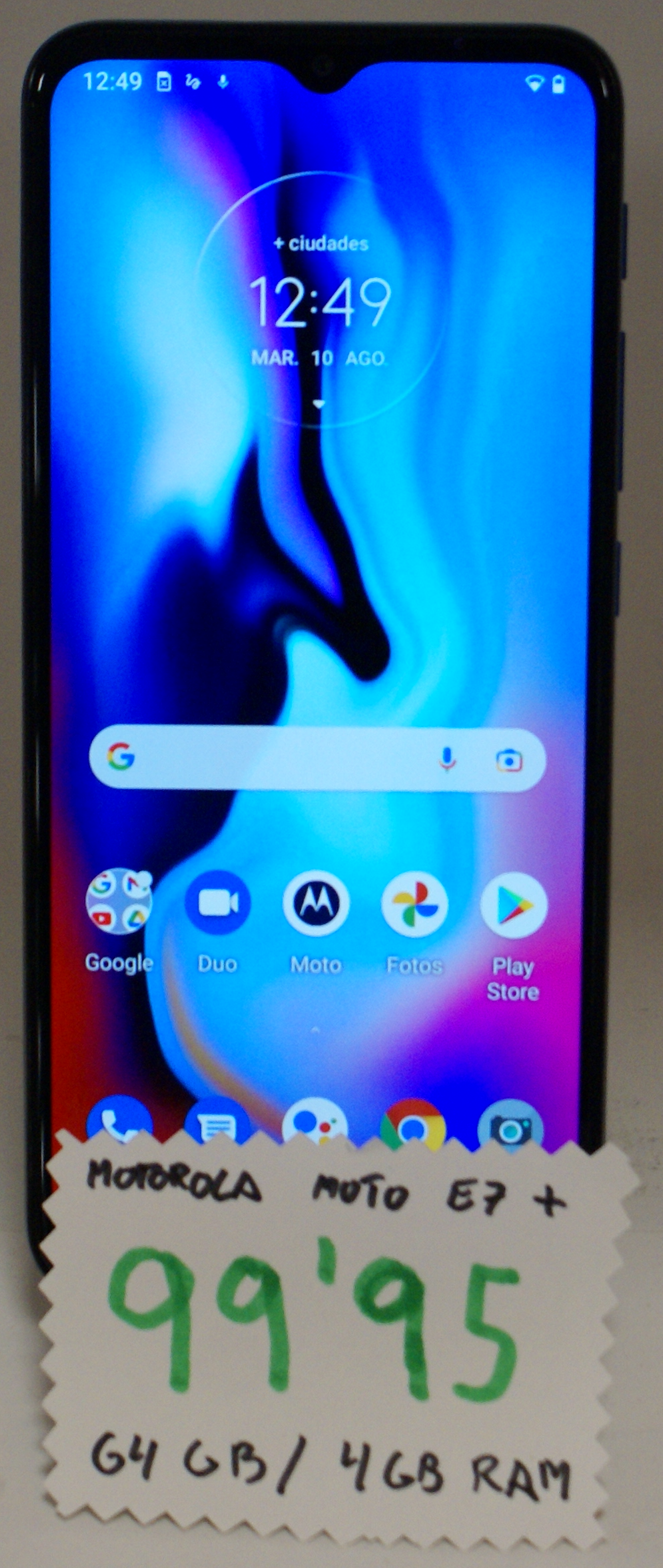 MOTOROLA MOTO E7 PLUS: Catalogo de Ocasiones La Moneta MOTOROLA MOTO E7 PLUS: Catalogo de Ocasiones La Moneta