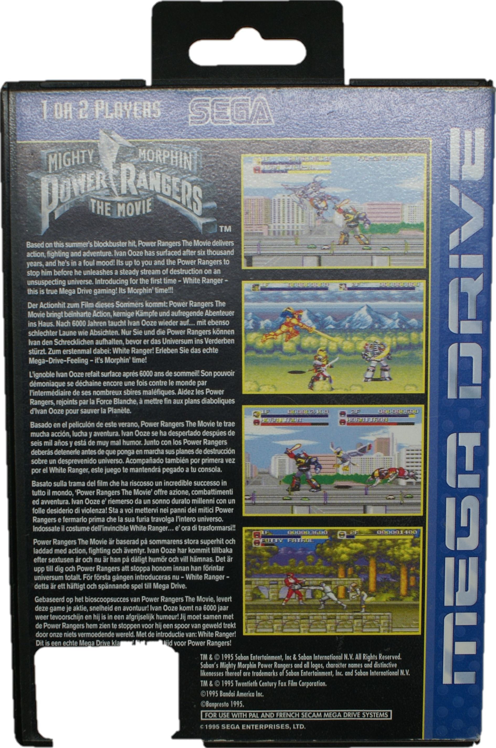 MEGA DRIVE POWER RANGERS LA PELICULA: Compra y Venta de Ocasiones La Moneta MEGA DRIVE POWER RANGERS LA PELICULA: Compra y Venta de Ocasiones La Moneta