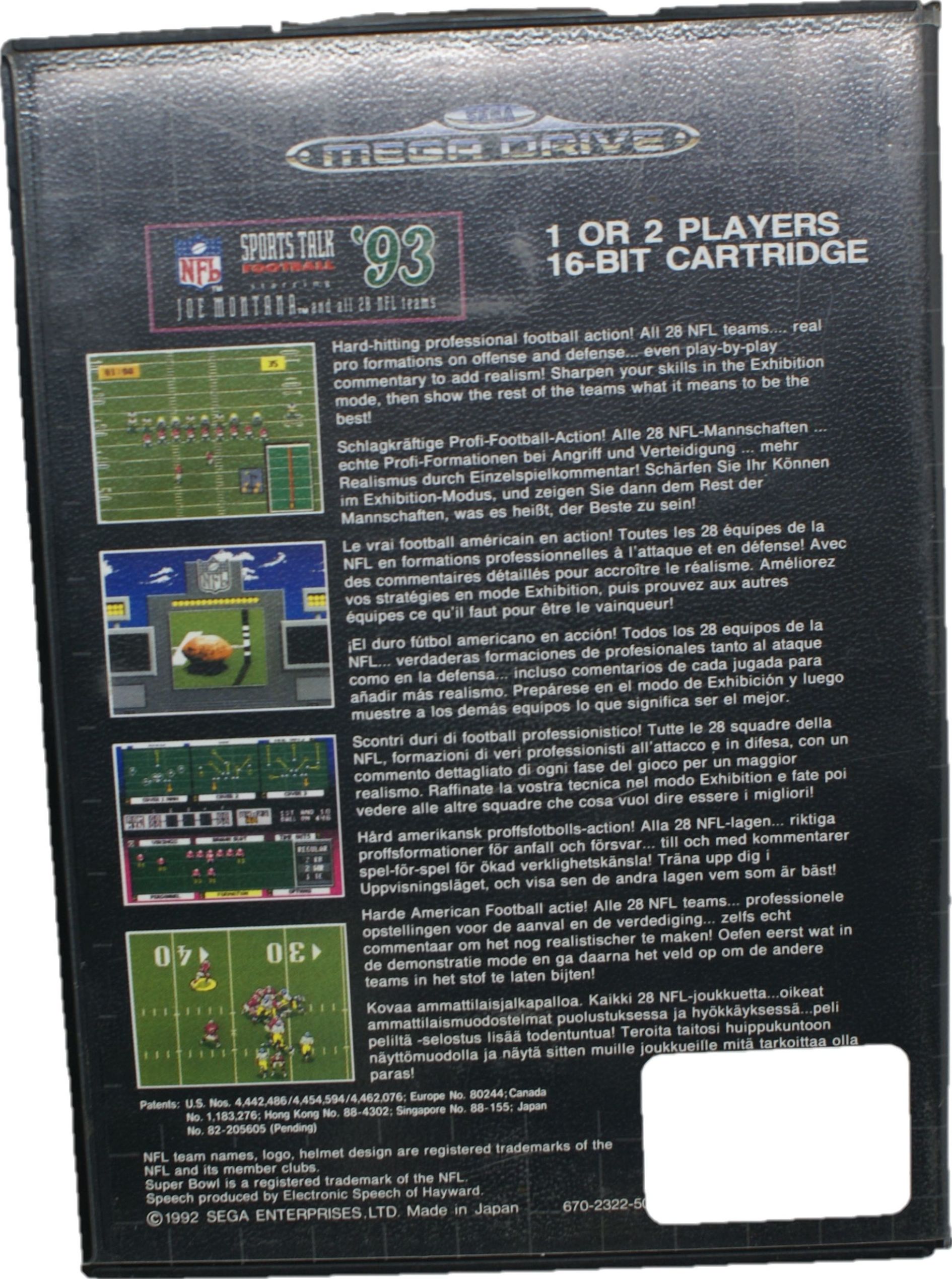 MEGA DRIVE SPORTS TALK FOOTBALL 93: Compra y Venta de Ocasiones La Moneta MEGA DRIVE SPORTS TALK FOOTBALL 93: Compra y Venta de Ocasiones La Moneta