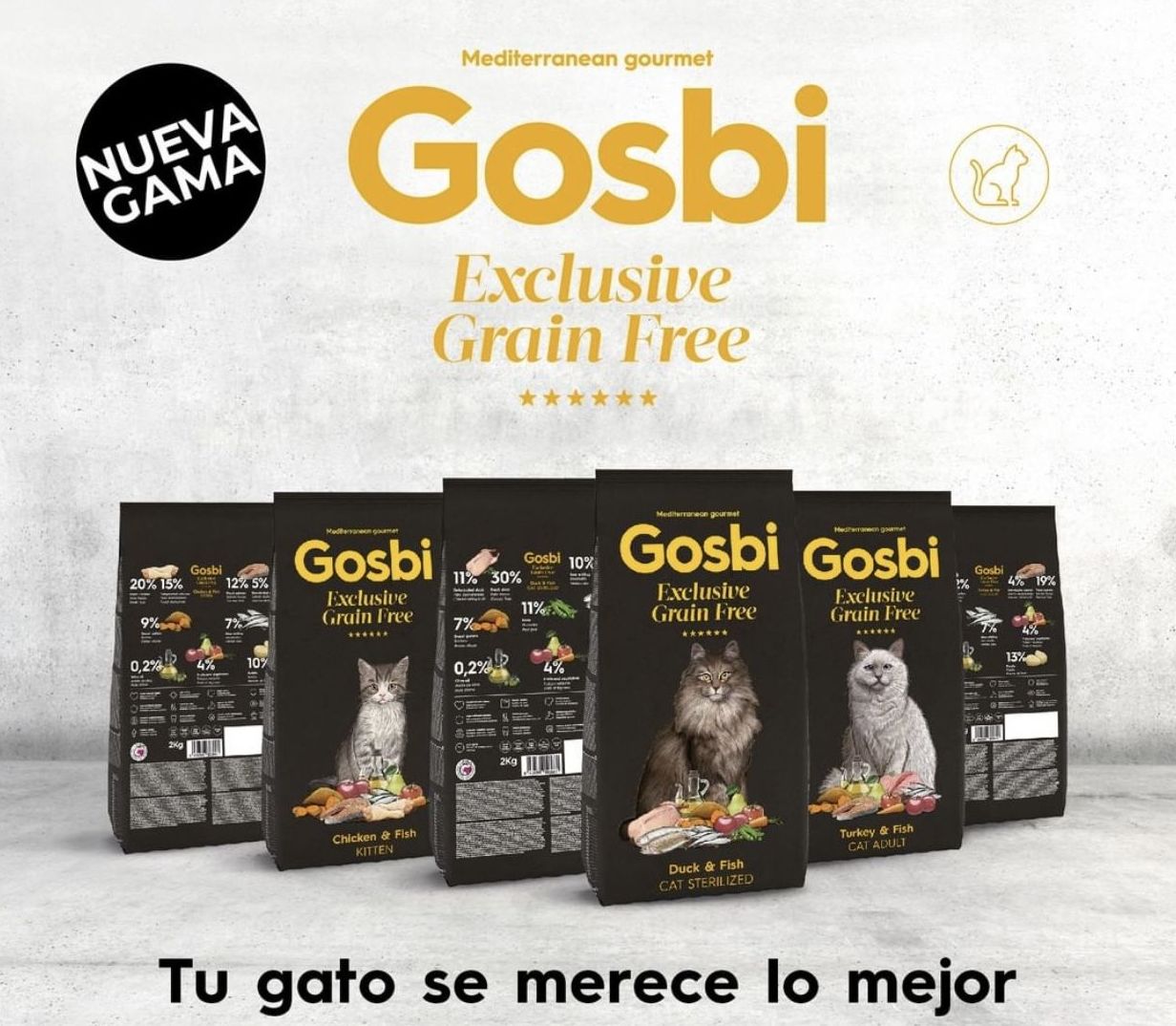 Pienso para gatos Gosbi Pienso para gatos Gosbi