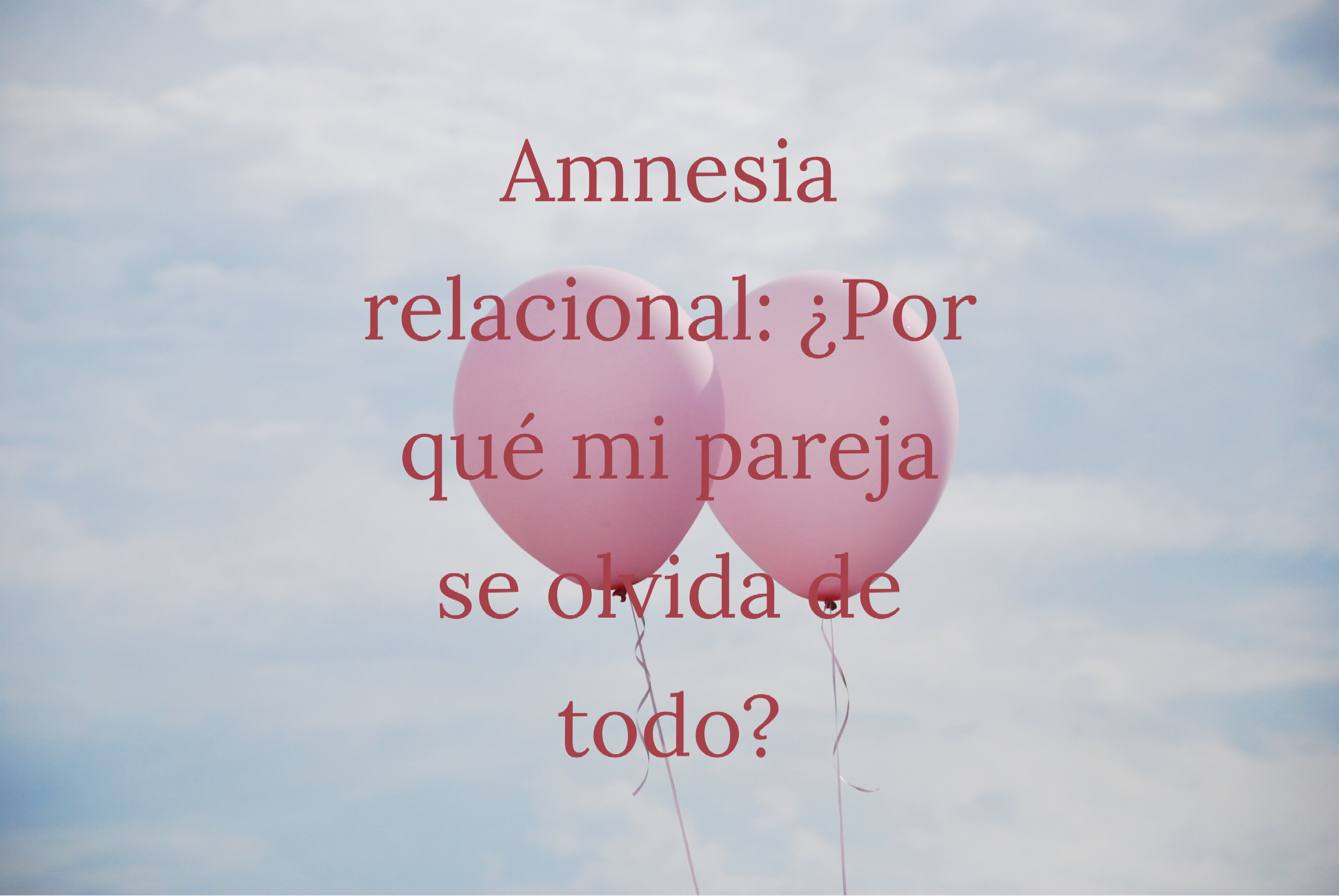 Amnesia relacional