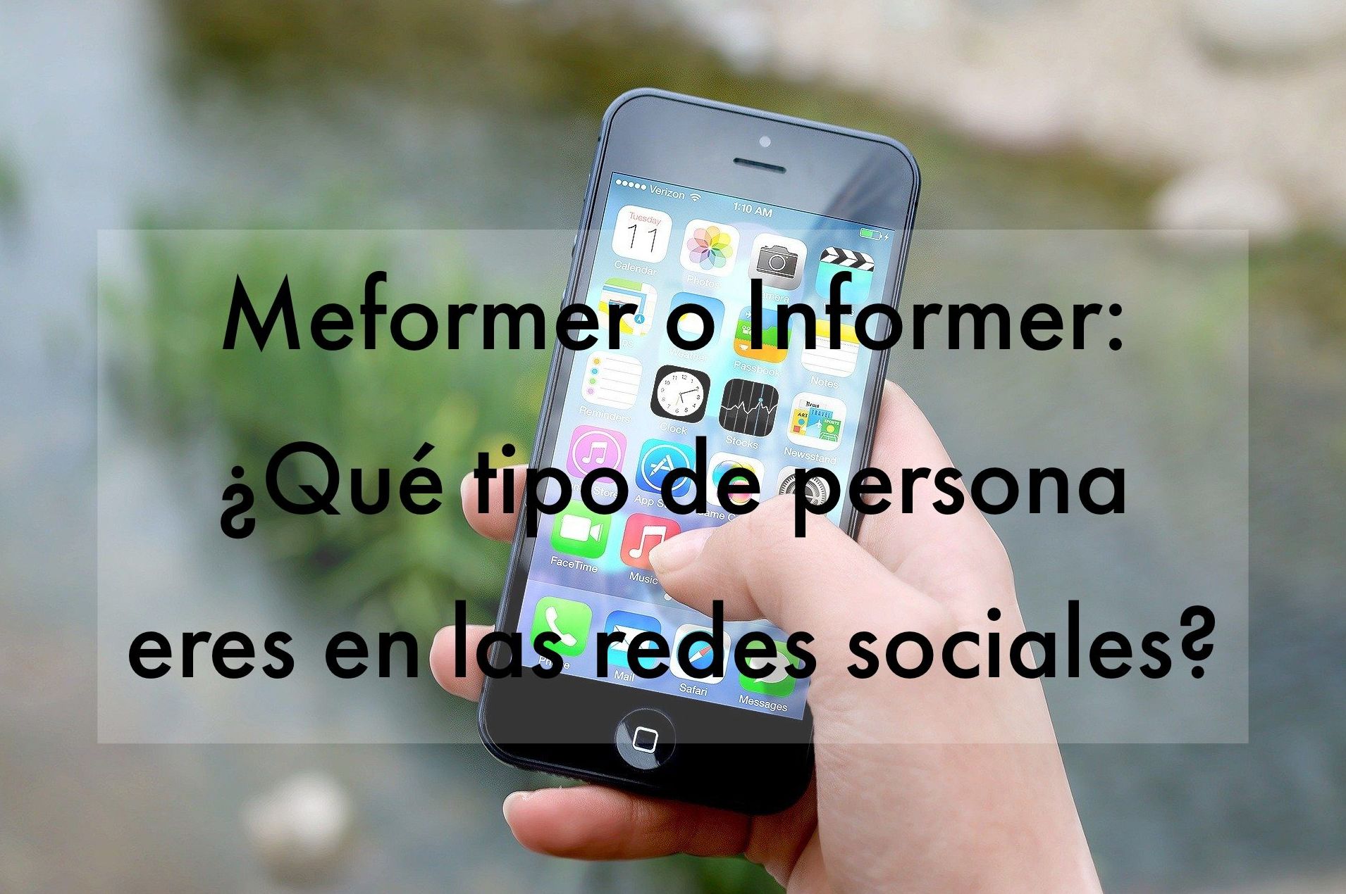 Meformer o Informer: ¿Qué tipo de persona eres en las redes sociales? 