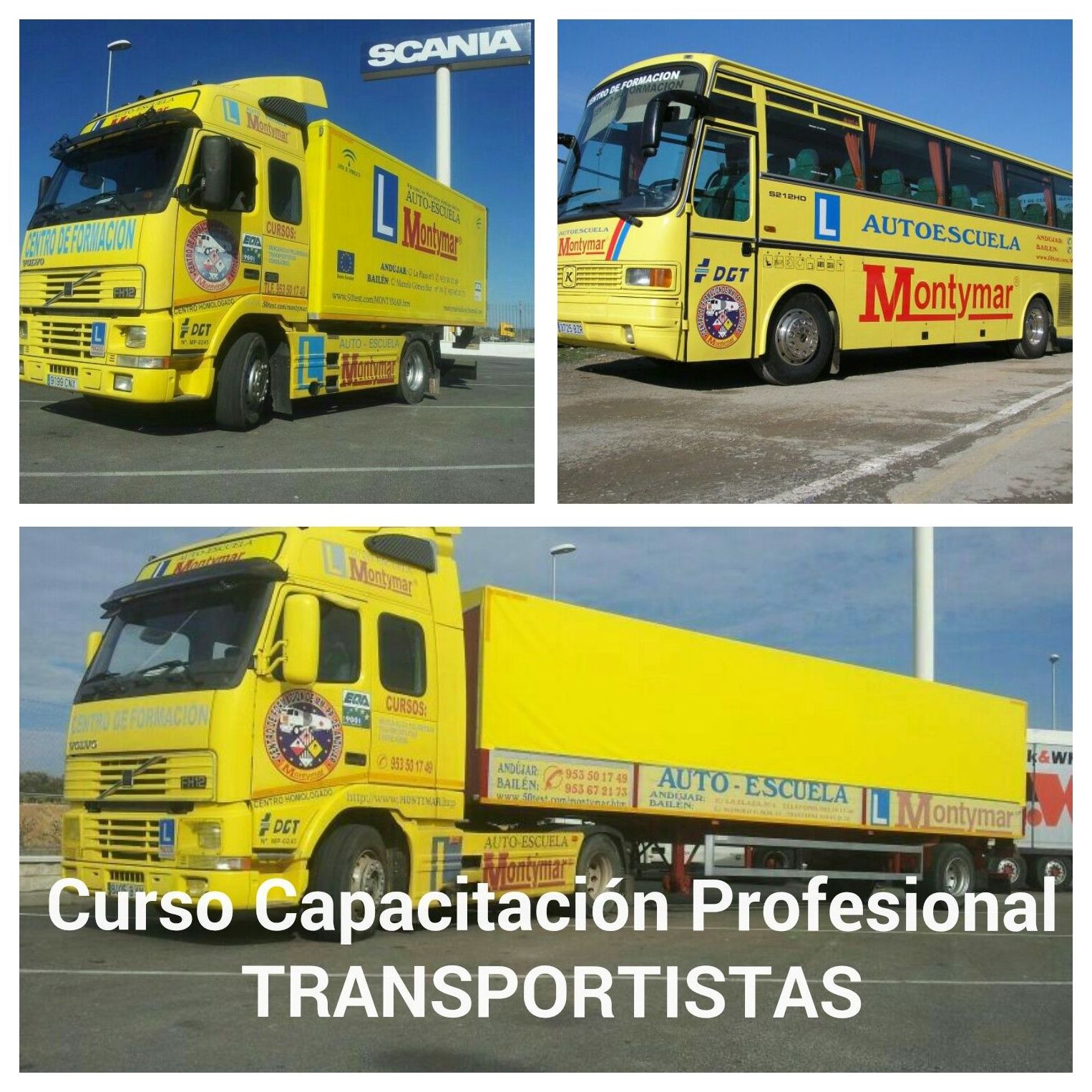Curso Transportista: Cursos de Autoescuela Montymar Curso Transportista: Cursos de Autoescuela Montymar
