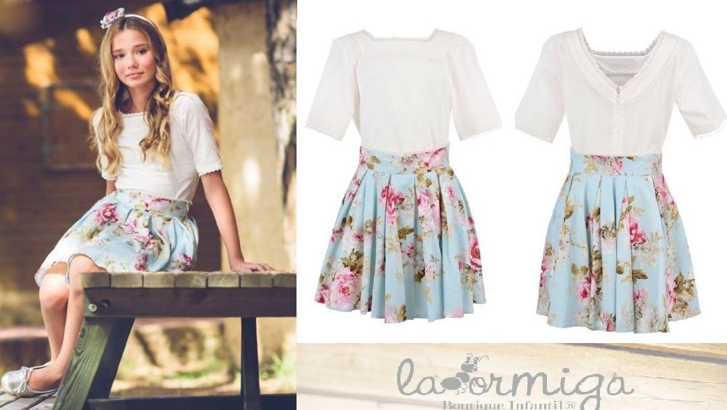 Conjunto falda y blusa 62,45€ Conjunto falda y blusa 62,45€