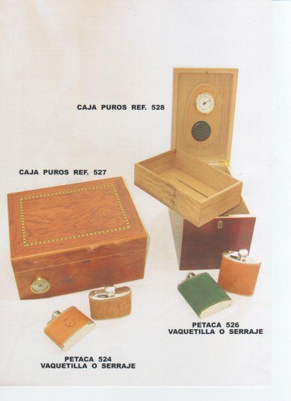 CAJAS DE PUROS: Catálogo de M.G. Piel CAJAS DE PUROS: Catálogo de M.G. Piel