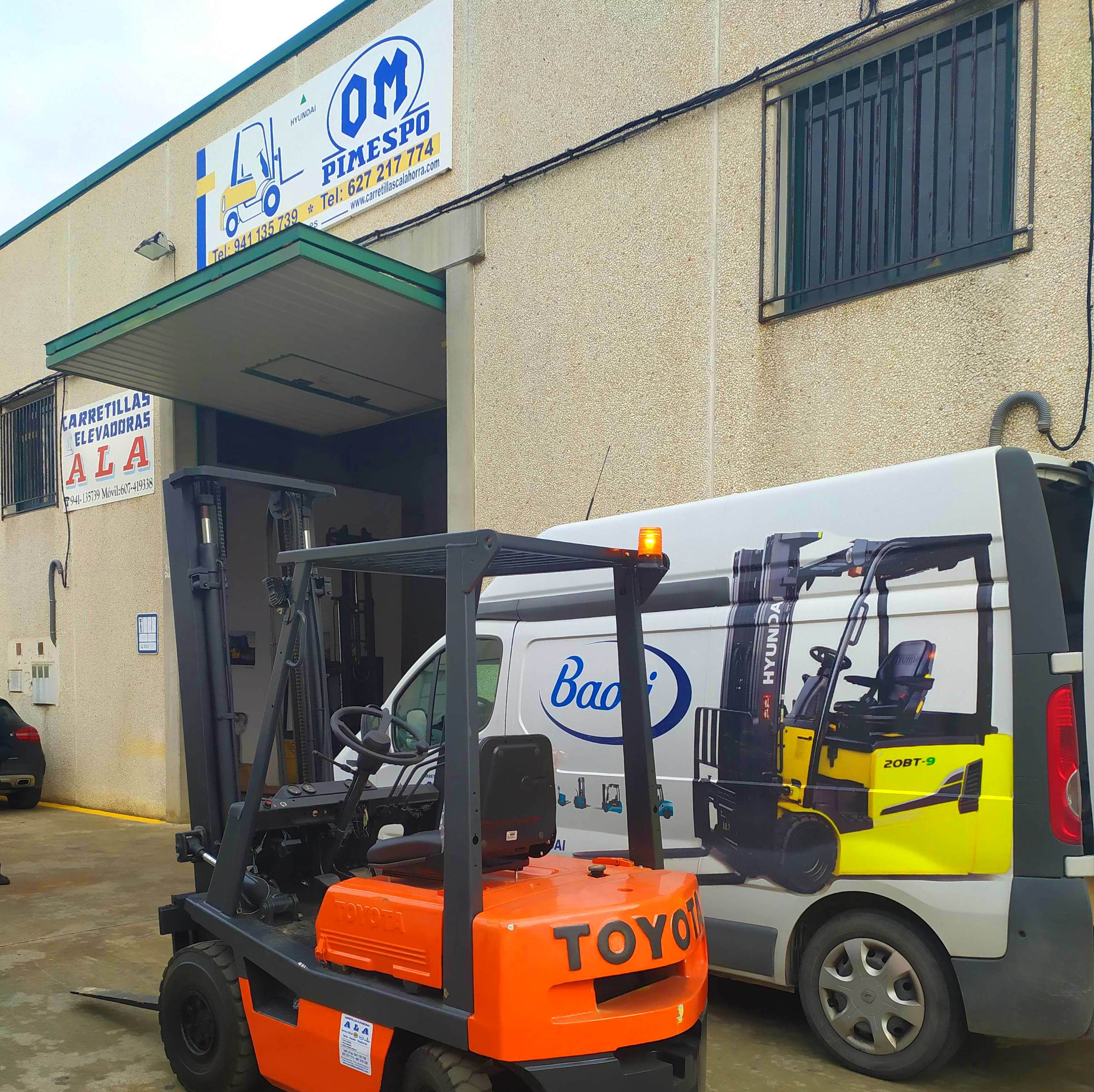 VENTA CARRETILLA DIESEL MARCA TOYOTA ECONÓMICA: Maquinaria de ocasión de Carretillas Elevadoras A.L.A., S.L. VENTA CARRETILLA DIESEL MARCA TOYOTA ECONÓMICA: Maquinaria de ocasión de Carretillas Elevadoras A.L.A., S.L.