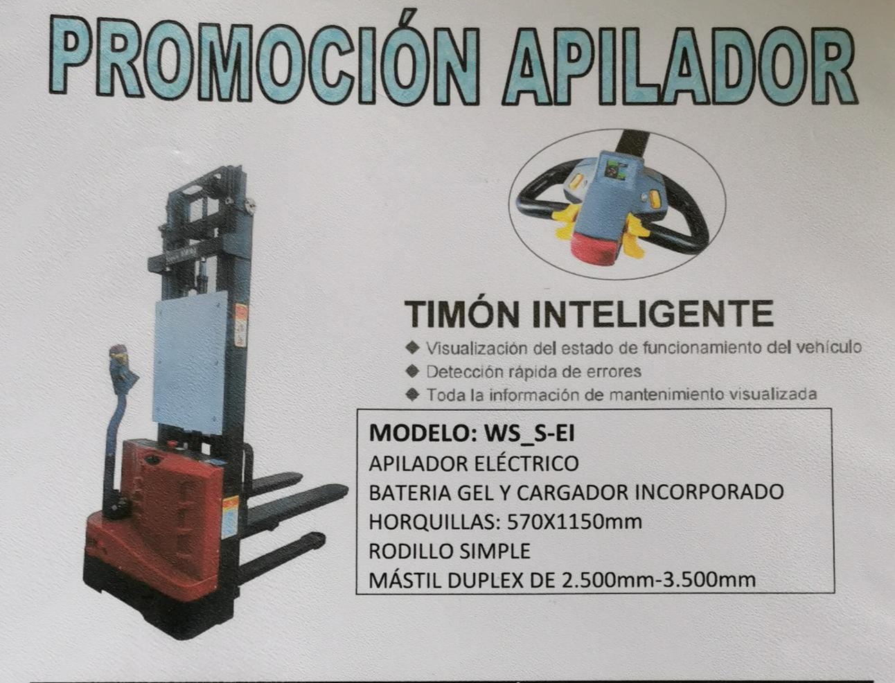 APILADOR HC NUEVO: Maquinaria de ocasión de Carretillas Elevadoras A.L.A., S.L. APILADOR HC NUEVO: Maquinaria de ocasión de Carretillas Elevadoras A.L.A., S.L.