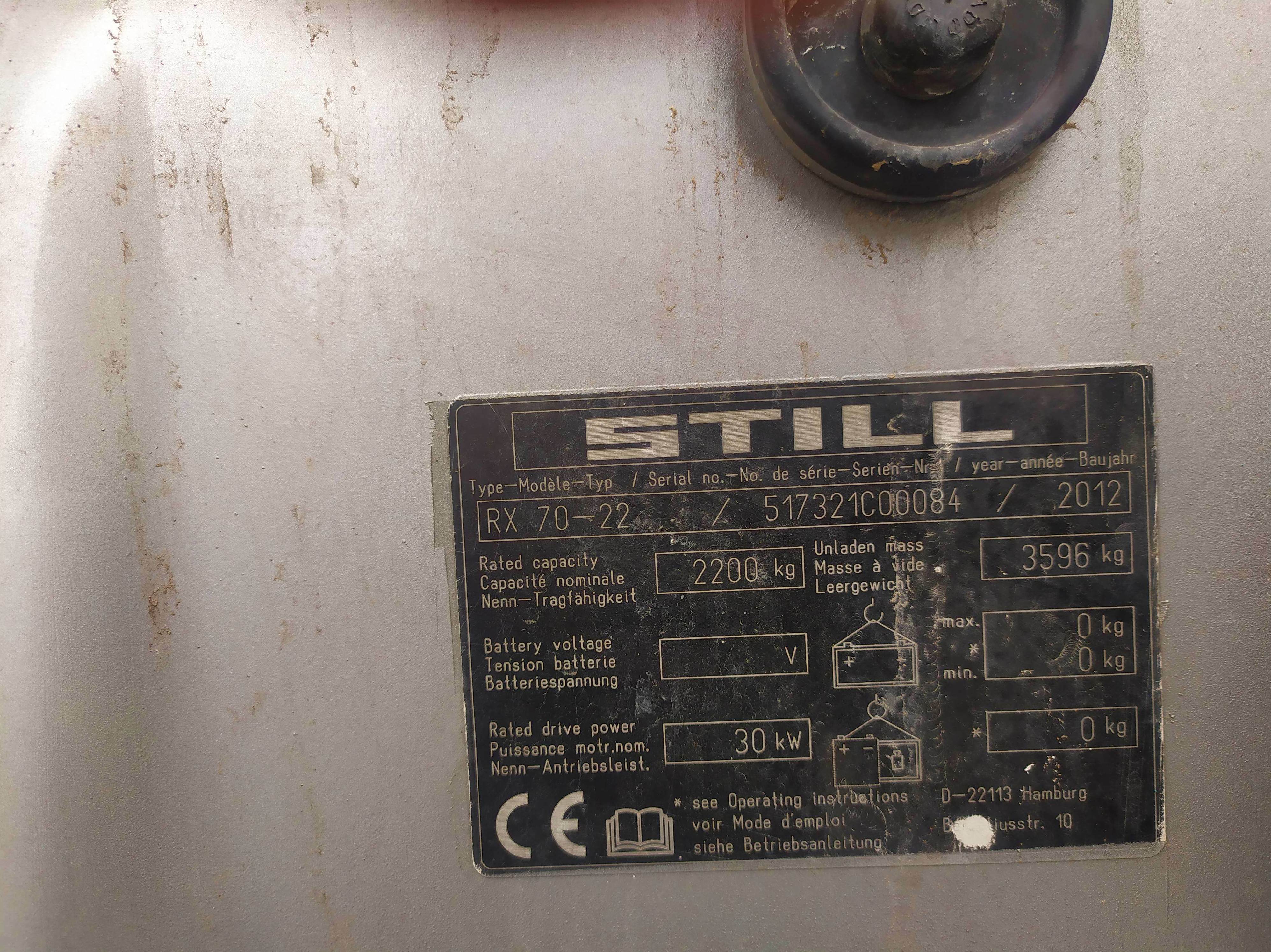 VENTA CARRETILLA DIESEL STILL MATRICULADA: Maquinaria de ocasión de Carretillas Elevadoras A.L.A., S.L. VENTA CARRETILLA DIESEL STILL MATRICULADA: Maquinaria de ocasión de Carretillas Elevadoras A.L.A., S.L.