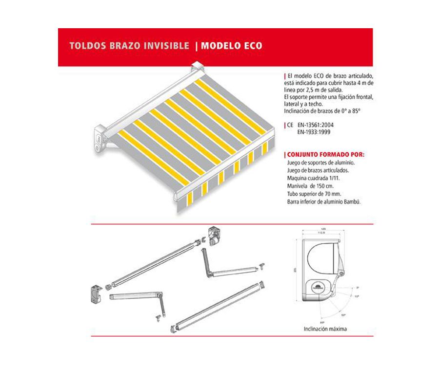 Toldo modelo ECO Toldo modelo ECO
