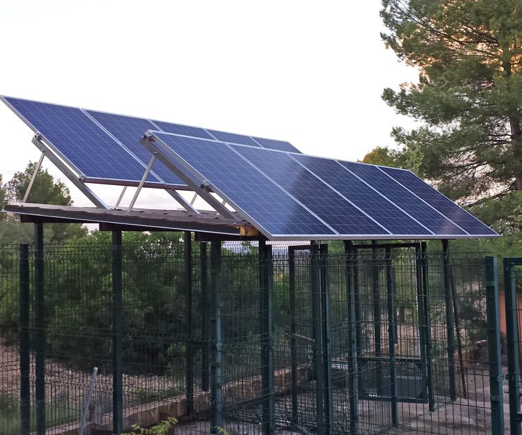 Fotovoltaica aislada realizada en Bullas (Murcia) autonomía energética