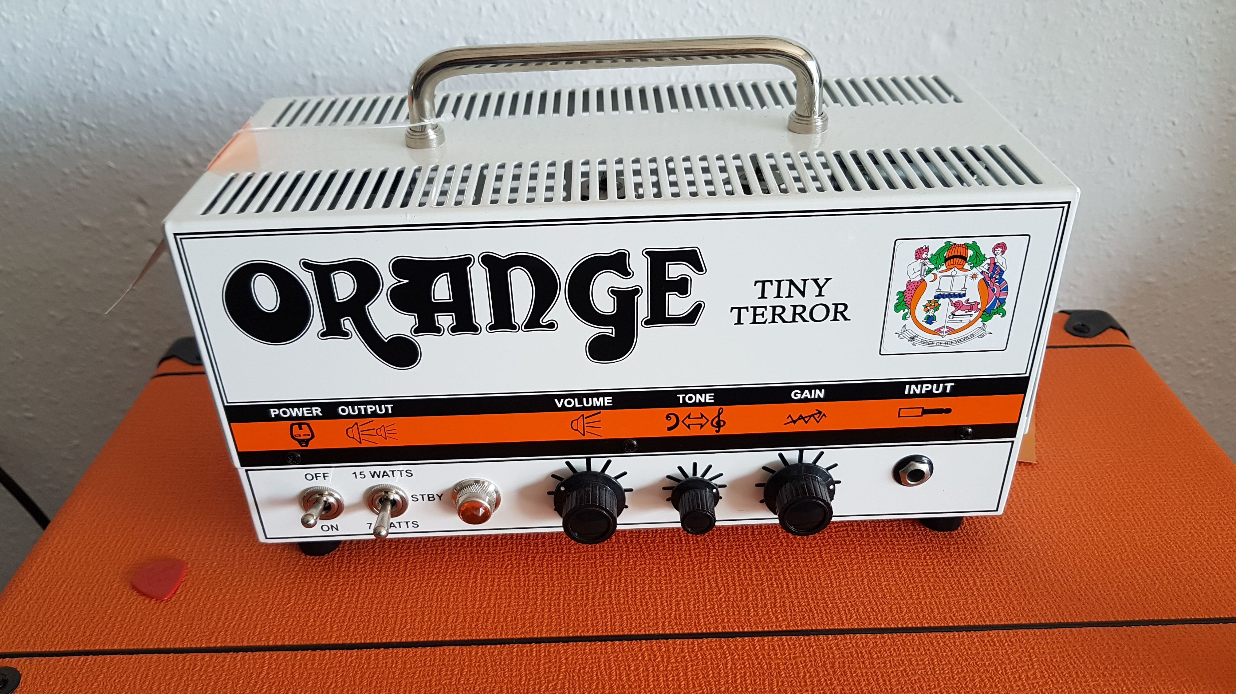 Amplificador a válvulas de guitarra eléctrica Orange Tiny Terror con Pantalla PPC112 oferta