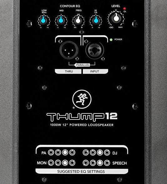 Altavoz activo Machie Thump 12" 500w y 1000w en pico eq Altavoz activo Machie Thump 12" 500w y 1000w en pico eq
