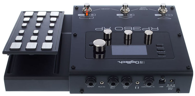 Multiefectos guitarra eléctrica Digitech Rp 360 XP interface usb pedal expresión Multiefectos guitarra eléctrica Digitech Rp 360 XP interface usb pedal expresión