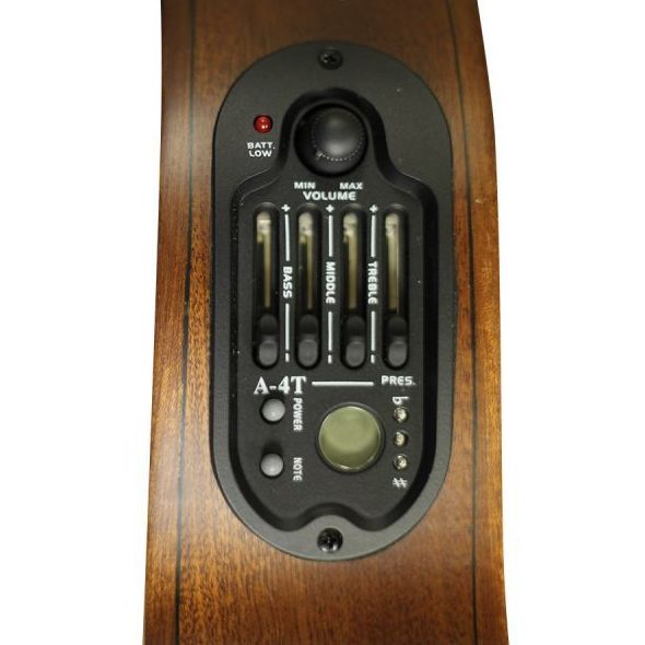 Guitarra española Garrido Bossa afinador amplificada previo Guitarra española Garrido Bossa afinador amplificada previo