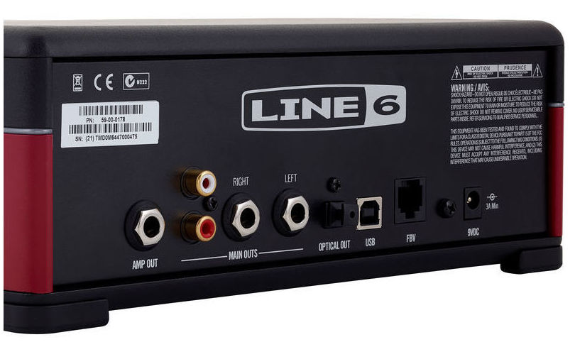 Line6 Amplifi TT preamplificador e interface para guitarra eléctrica Line6 Amplifi TT preamplificador e interface para guitarra eléctrica