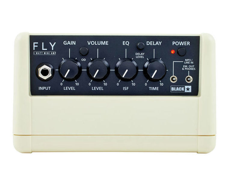 Mini amplificador a pilas Blackstar Fly 3 Delay, distorsion, clean Mini amplificador a pilas Blackstar Fly 3 Delay, distorsion, clean