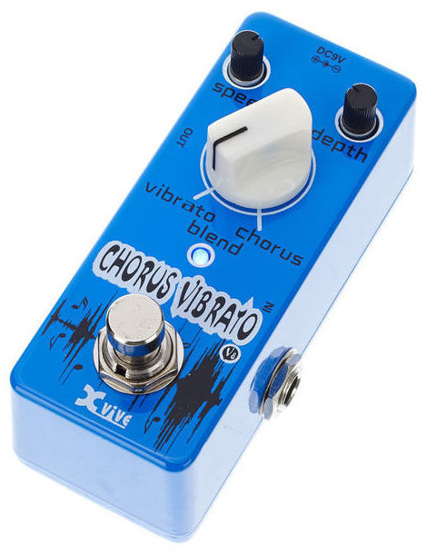 Pedal de efectos para guitarra o bajo XVive V8 Chorus Vibrato Pedal de efectos para guitarra o bajo XVive V8 Chorus Vibrato
