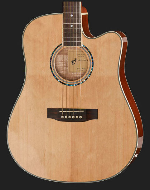 Guitarra electroacústica económica Harley Benton Guitarra electroacústica económica Harley Benton
