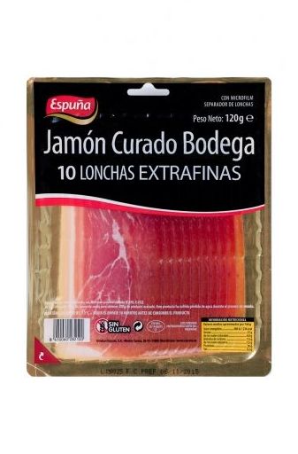 Jamon extrafino 100 gr. Jamon extrafino 100 gr.