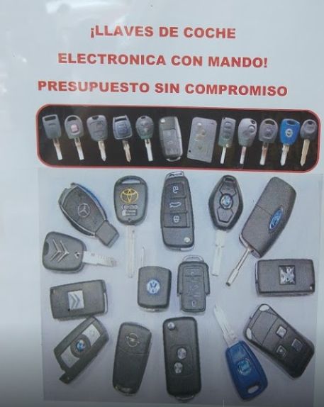 Mandos y llaves de coche Madrid