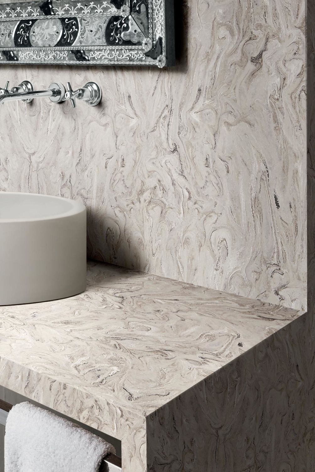Baños: Corian® de trassos Baños: Corian® de trassos