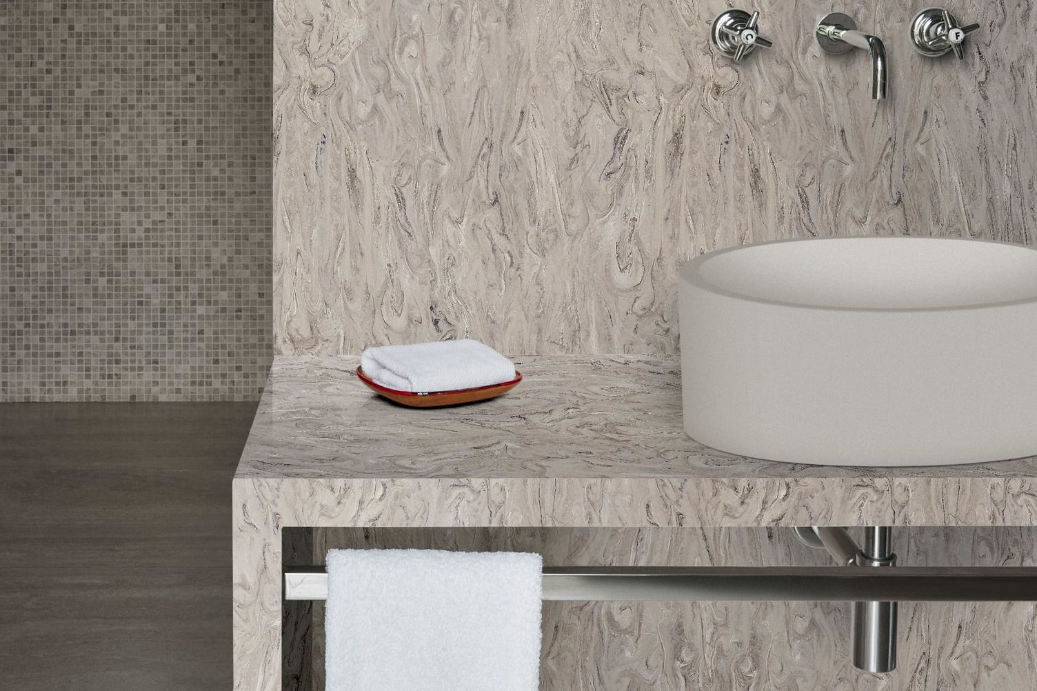 Baños: Corian® de trassos Baños: Corian® de trassos