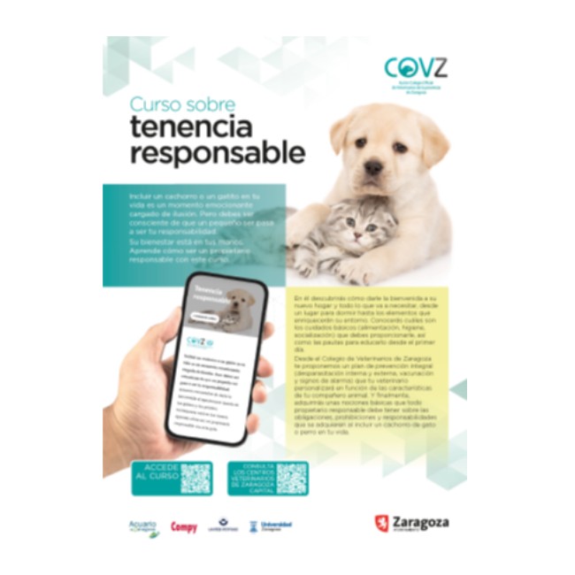 Curso de Tenencia Responsable de Mascotas en Zaragoza