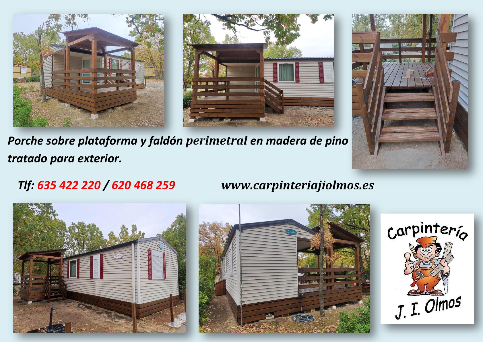 Porches y cenadores: Servicios de Carpintería J. I. Olmos Porches y cenadores: Servicios de Carpintería J. I. Olmos