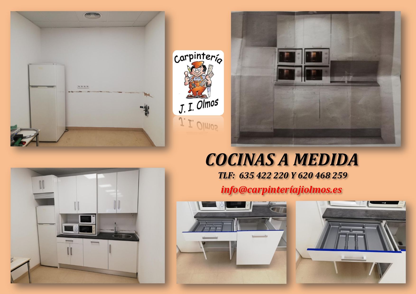 Muebles de interior: Servicios de Carpintería J. I. Olmos Muebles de interior: Servicios de Carpintería J. I. Olmos
