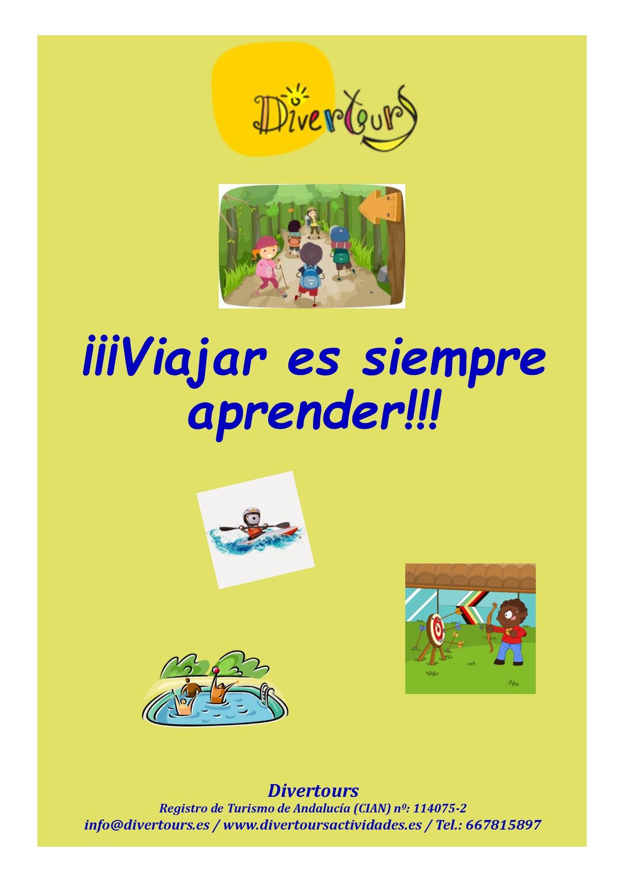 Viajes escolares: Actividades de Divertours Viajes escolares: Actividades de Divertours